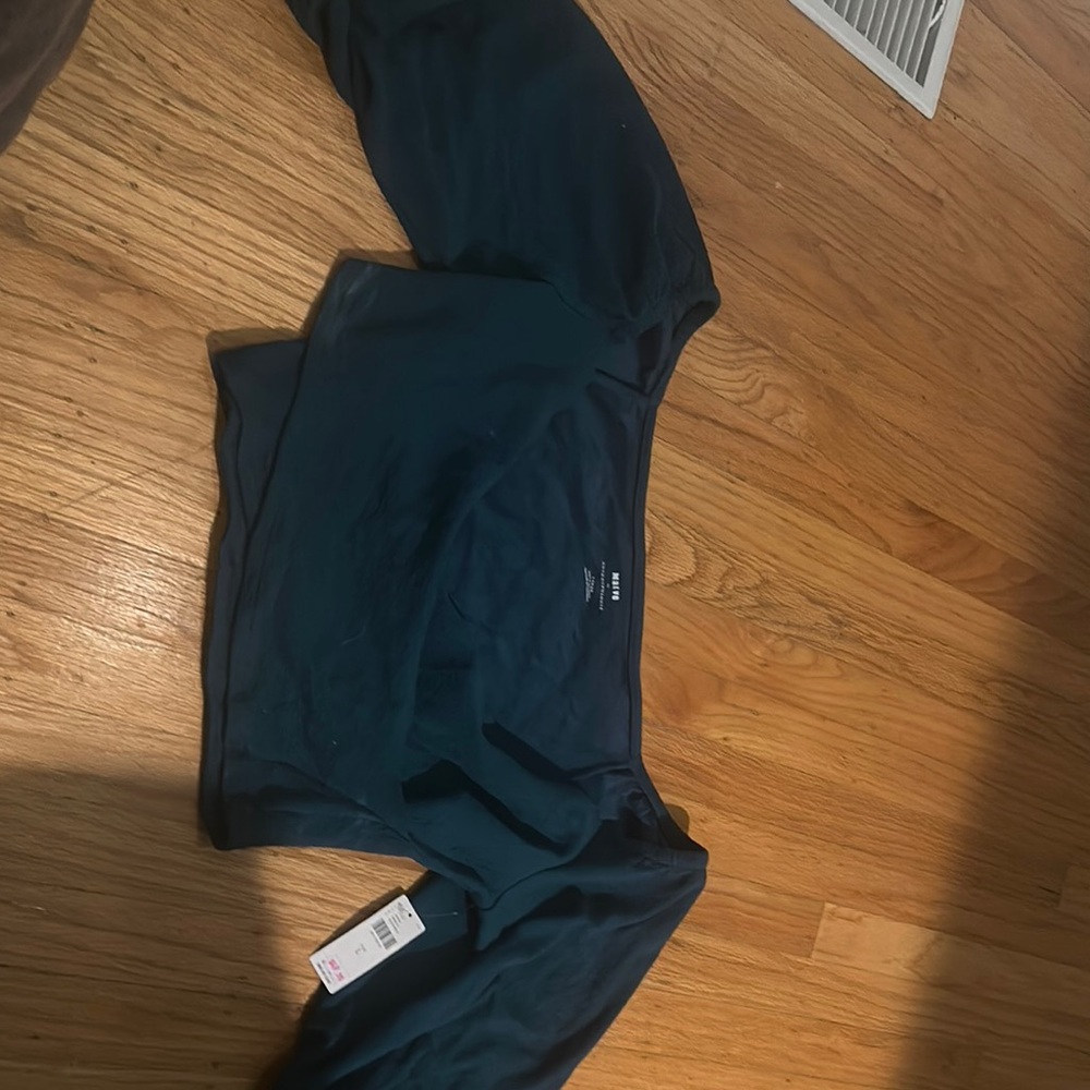 Maeve Dark Teal Crop Top